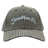 Jonathan D Dugo Check 6-Panel Cap - Brown